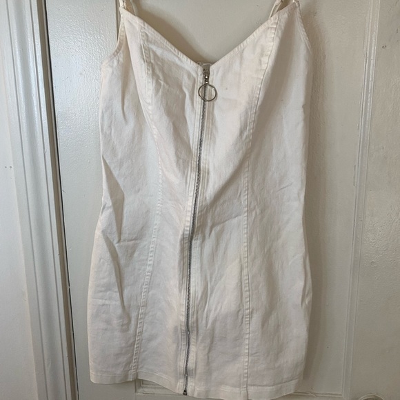 White Mini Dress - Picture 1 of 3